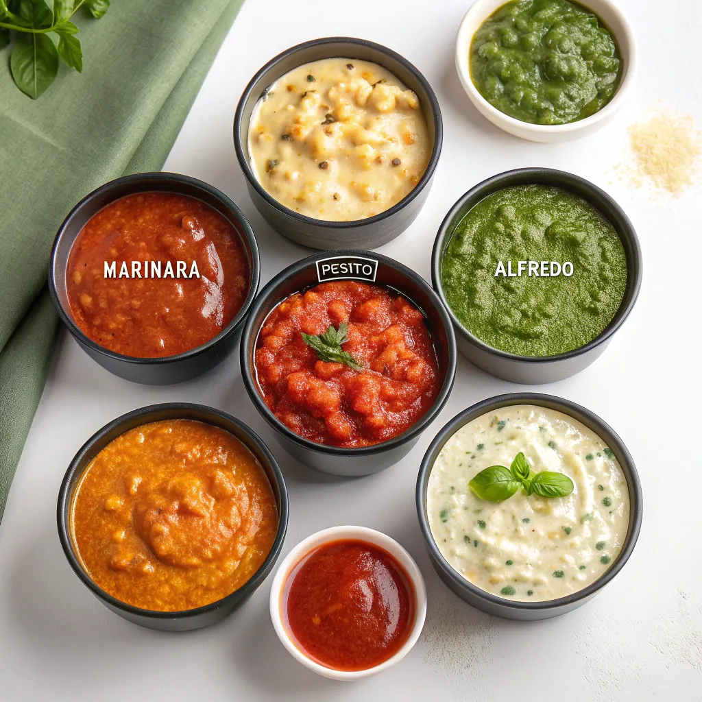 A variety of mouthwatering sauce bowls